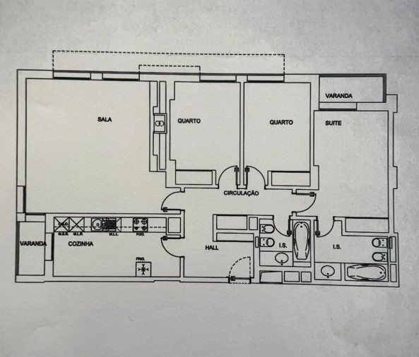 Apartamento T3 para Venda em Parque das Nações Planta 1