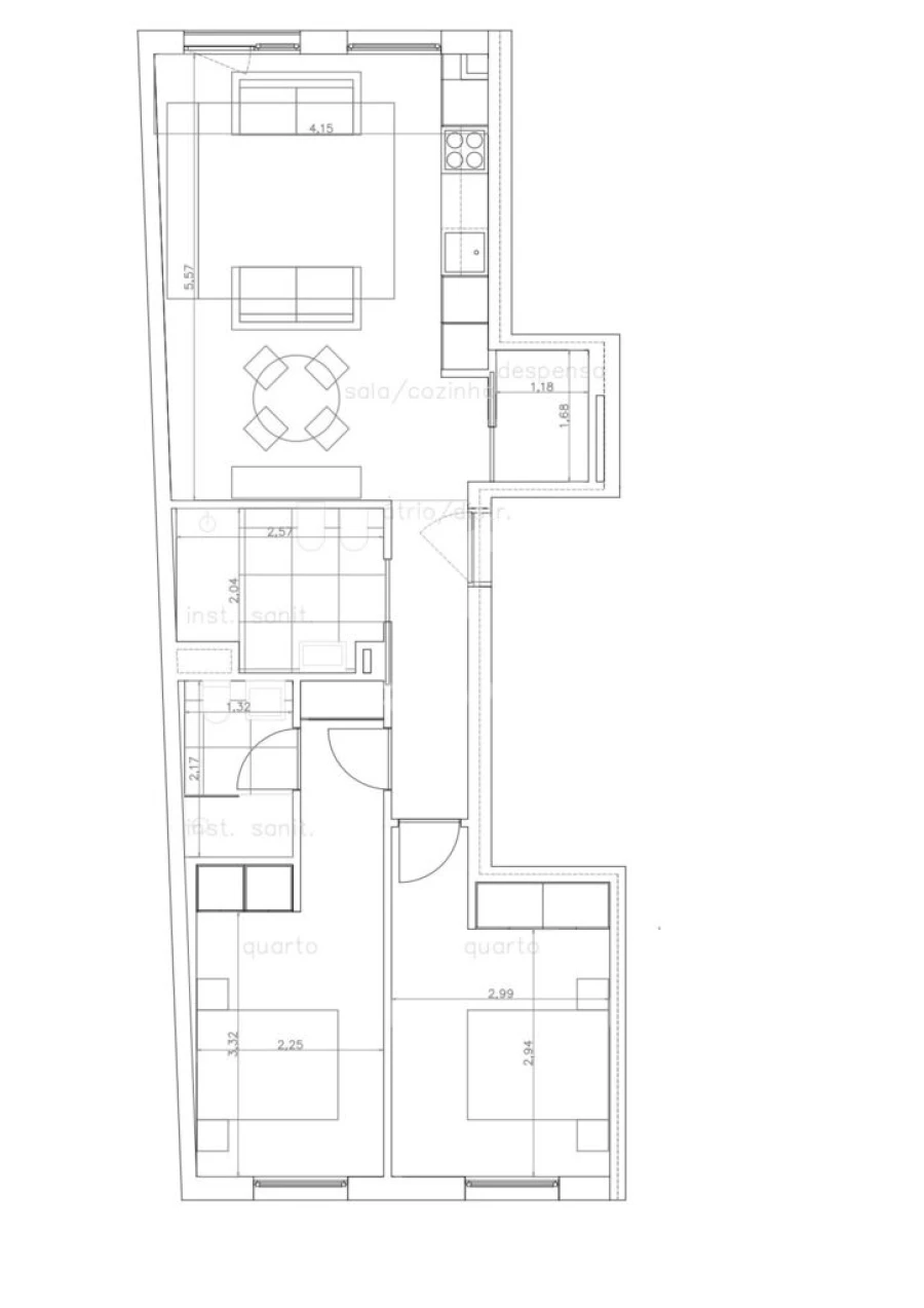 Apartamento T2 para Venda em Bonfim Foto 11