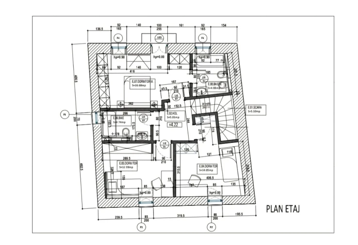Moradia T3 para Venda em Vilar Planta 1