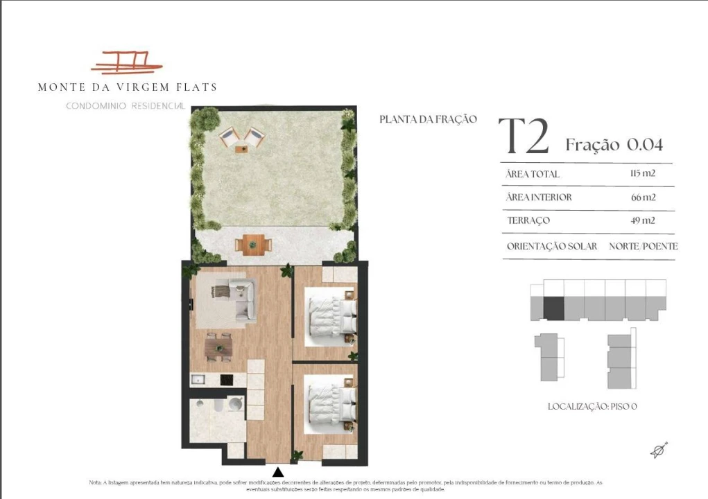 Apartamento T2 para Venda em Vilar de Andorinho Foto 21