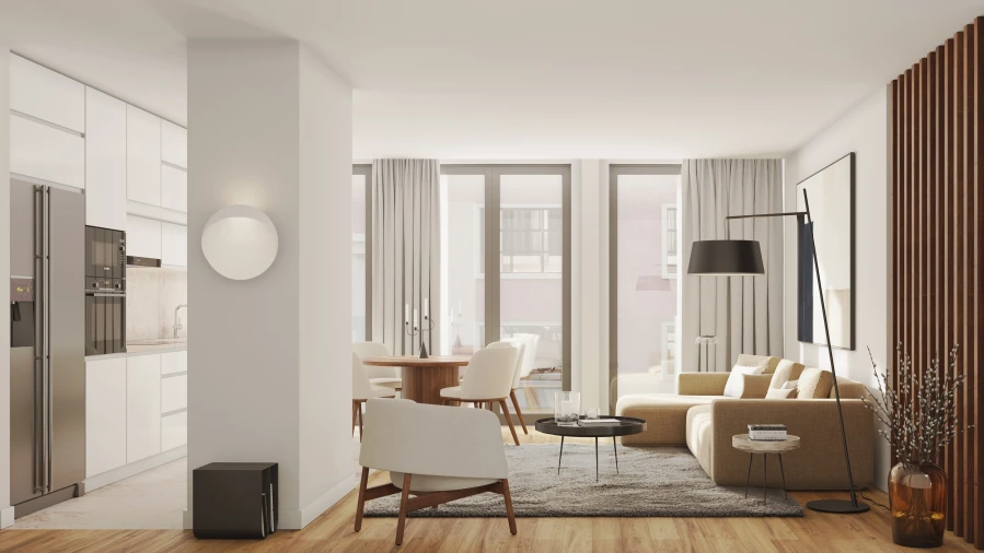 Apartamento T3 para Venda em Alvalade Foto 2