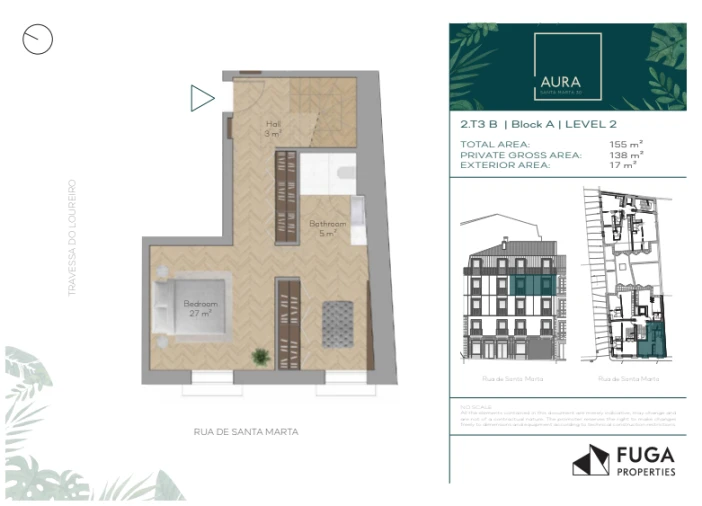 Apartamento T3 para Venda em Santo António Planta 1