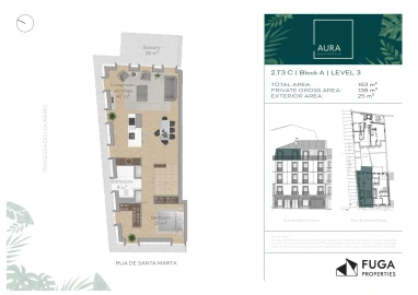Apartamento T3 para Venda em Santo António