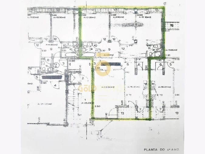 Apartamento T3 para Venda em Argoncilhe Planta 1