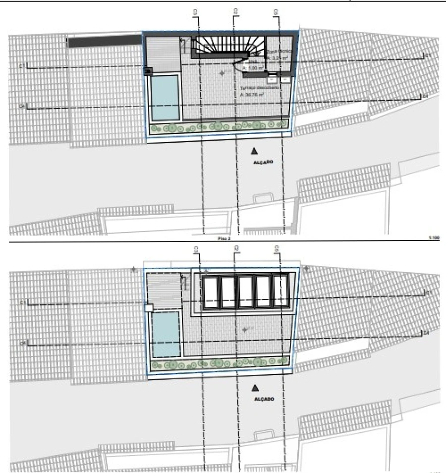 Moradia T2 para Venda em Lagos (São Sebastião e Santa Maria) Planta 3