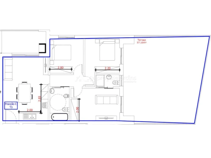 Apartamento T3 para Venda em Caranguejeira Foto 12