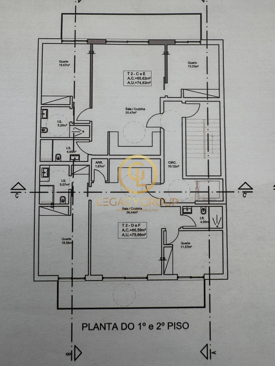 Apartamento T2 para Venda em Quarteira Foto 17