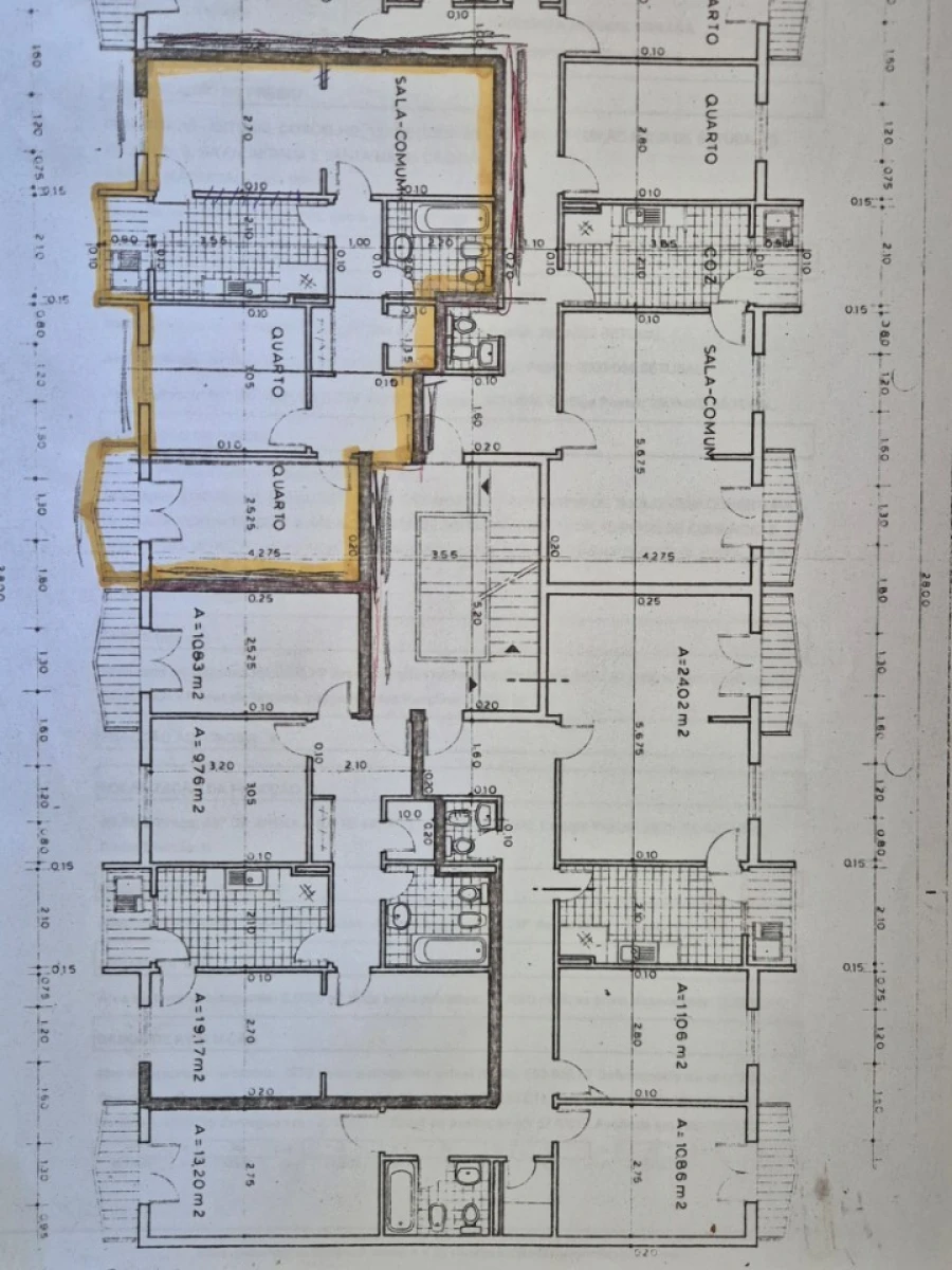 Apartamento T2 para Venda em União das Freguesias de Setúbal Planta 1