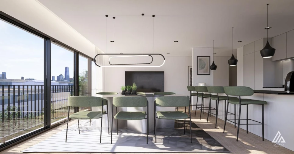 Apartamento T1 para Venda em Palmeira de Faro e Curvos Foto 7