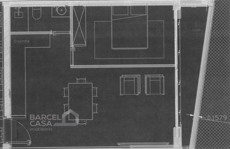 Apartamento T1 para Venda em Palmeira de Faro e Curvos Foto 20