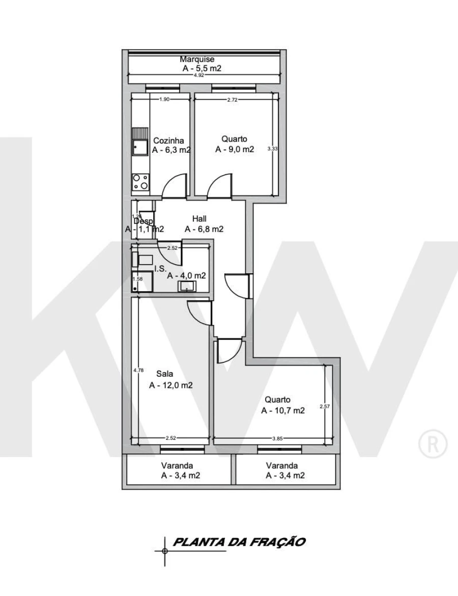 Apartamento T2 para Venda em Campolide Foto 30
