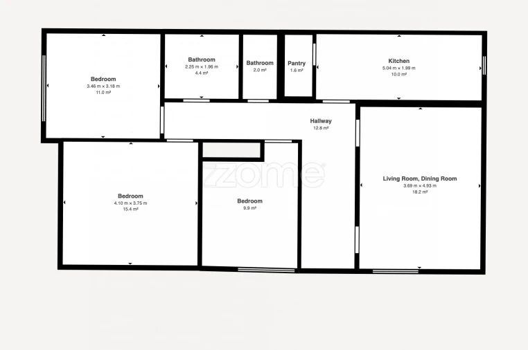 Apartamento T3 para Arrendamento em Cidade da Maia Foto 35