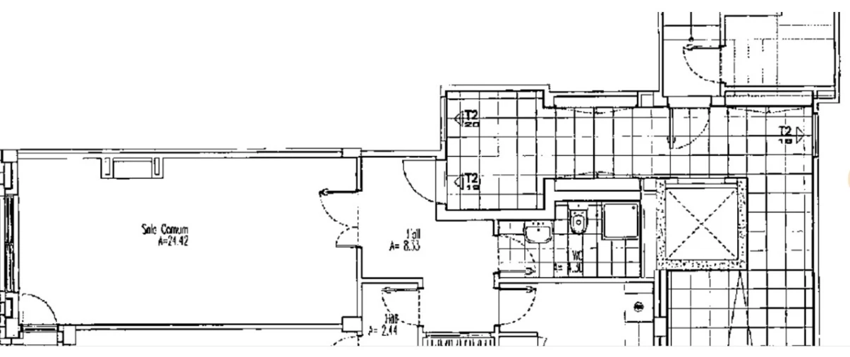 Apartamento T2 para Venda em Ermesinde Planta 1