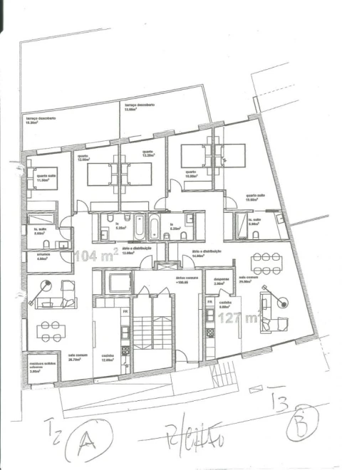Apartamento T3 para Venda em Nogueira da Regedoura