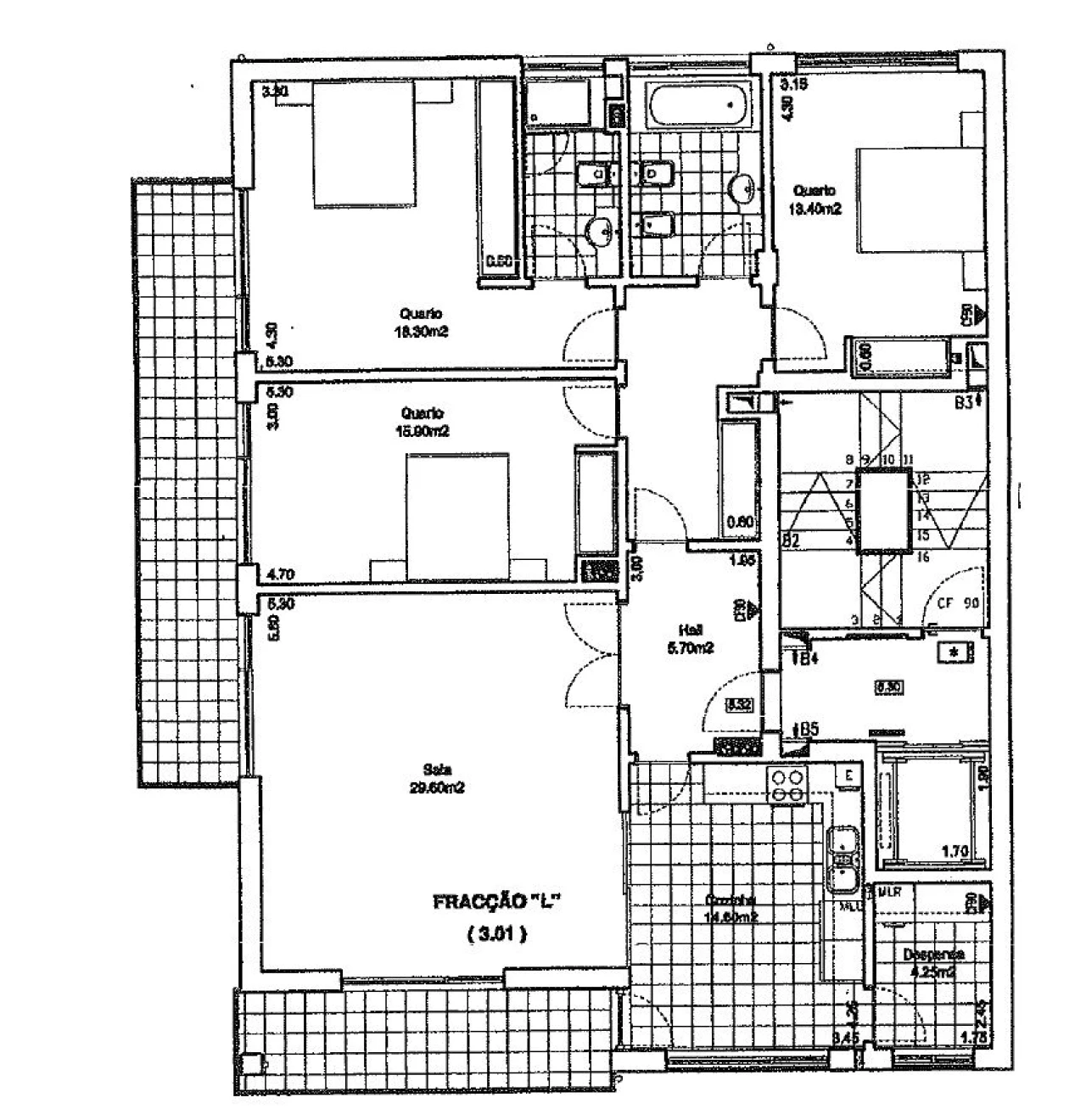 Apartamento T4 para Venda em Gafanha da Boa Hora Planta 2