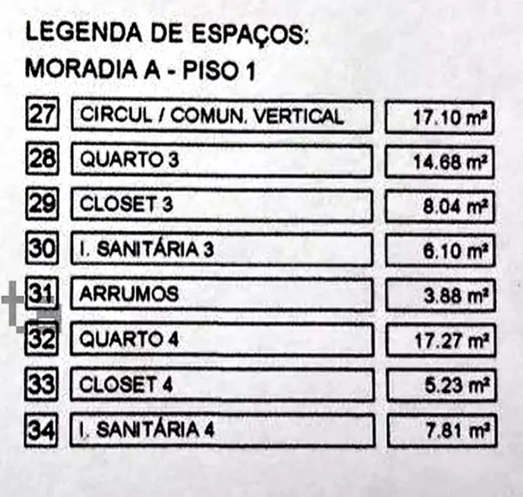 Moradia T4 para Venda em Azeitão (São Lourenço e São Simão) Planta 4