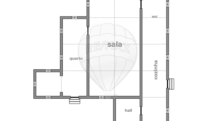 Apartamento T1 para Venda em Gulpilhares e Valadares
