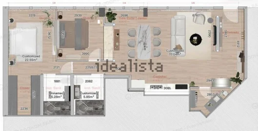 Apartamento T2 para Venda em Braga (São José de São Lázaro e São João do Souto)