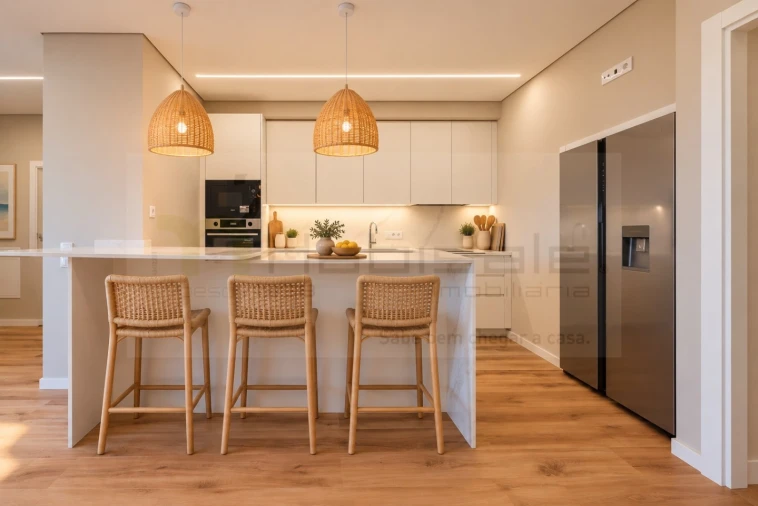 Apartamento T3 para Venda em Carcavelos e Parede Foto 2