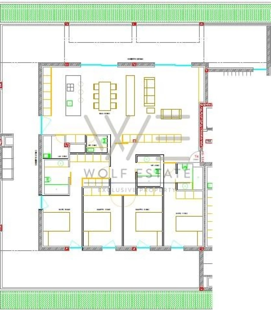 Apartamento T4 para Venda em Ferreiros e Gondizalves Planta 1