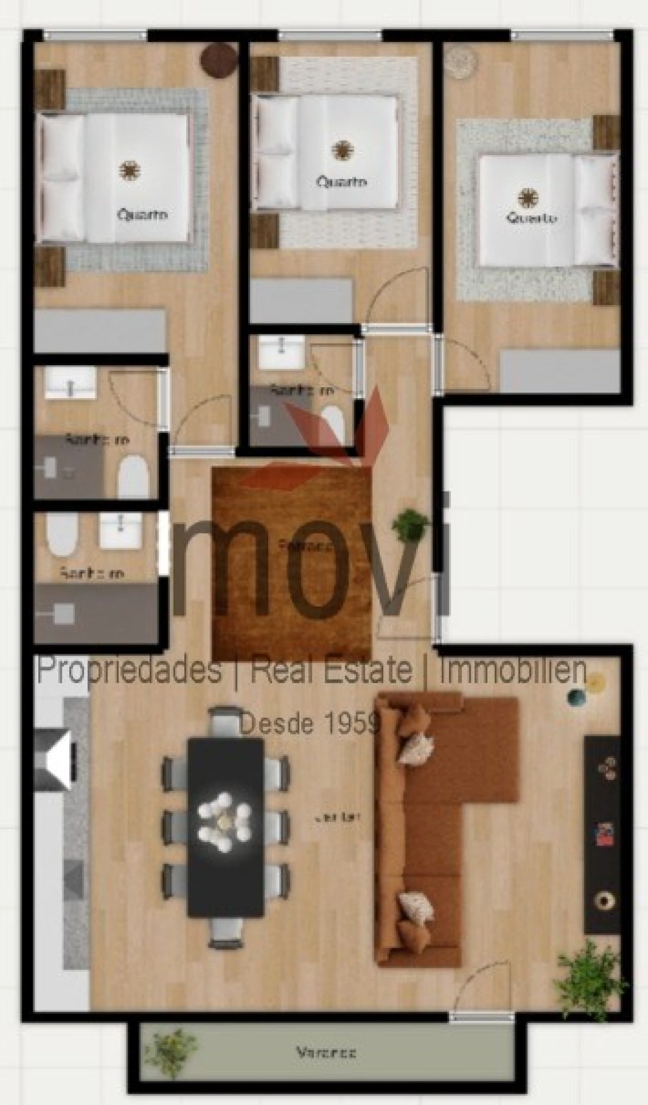 Apartamento T3 para Venda em Benfica Foto 21