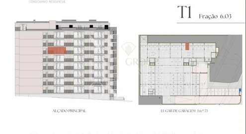 Apartamento T1 para Venda em Vilar de Andorinho