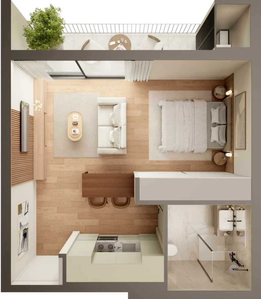 Apartamento para Venda em Fânzeres e São Pedro da Cova Planta 1