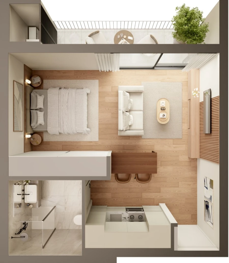 Apartamento para Venda em Fânzeres e São Pedro da Cova Planta 1