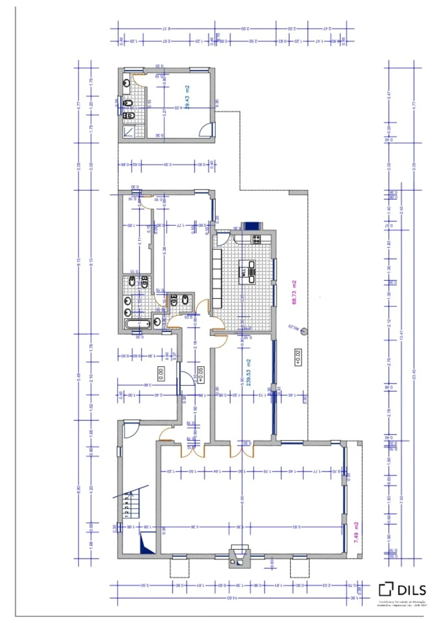 Moradia T12 para Venda em Barcarena Planta 2