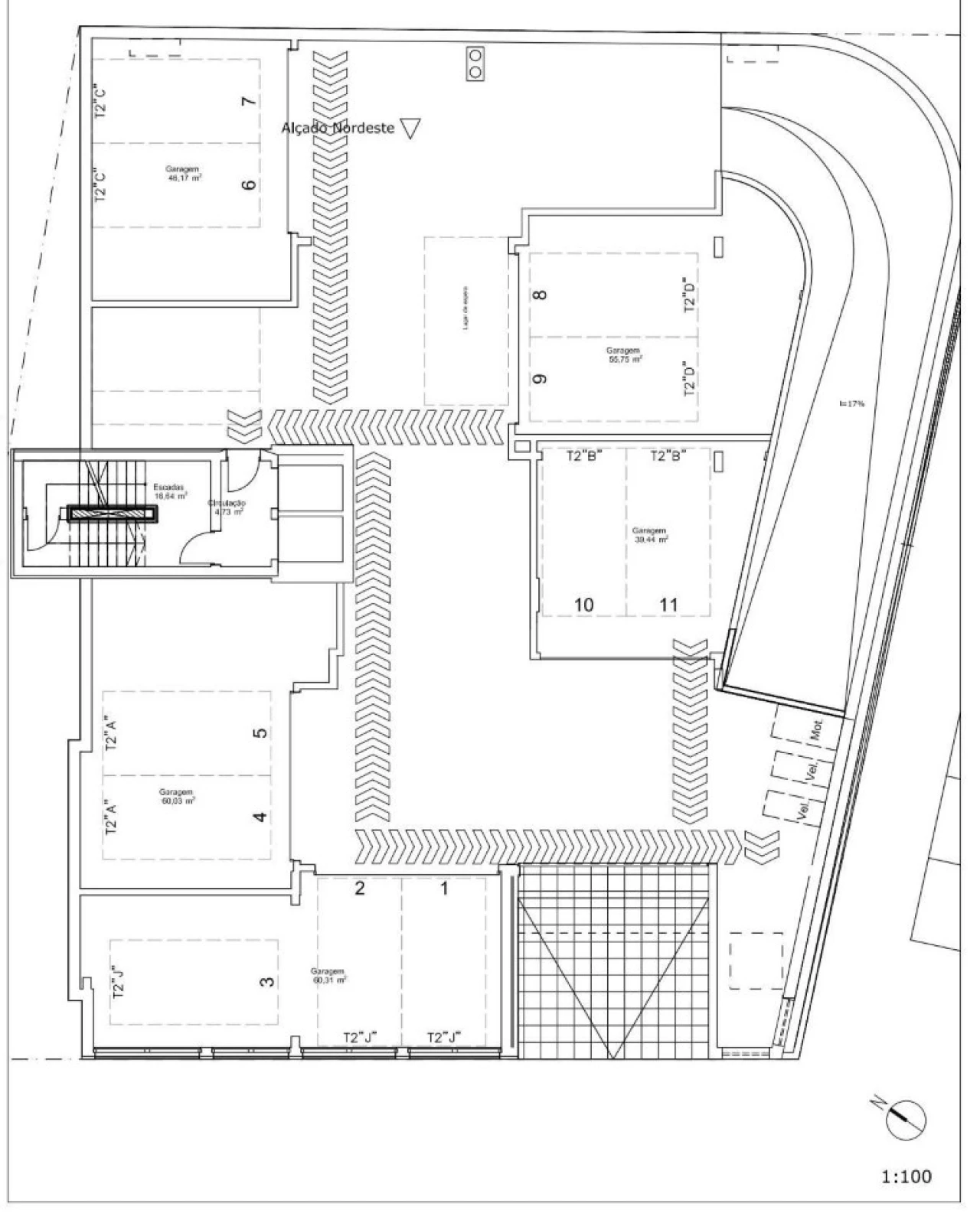 Apartamento T2 para Venda em Cascais e Estoril Planta 2