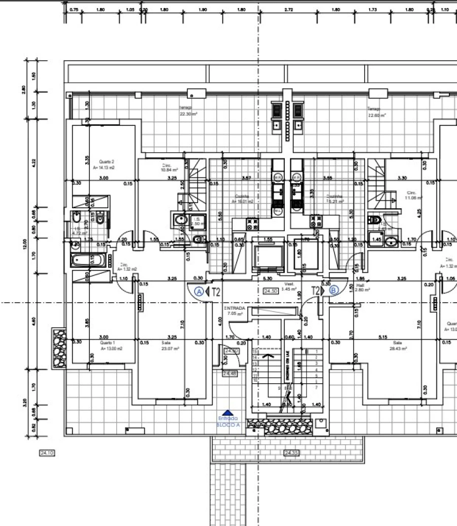 Apartamento T3 para Venda em Seixal, Arrentela e Aldeia de Paio Pires Planta 1