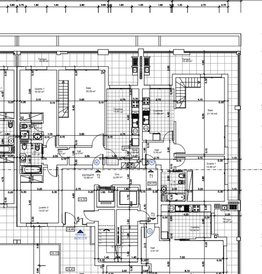 Apartamento T3 para Venda em Seixal, Arrentela e Aldeia de Paio Pires Planta 2