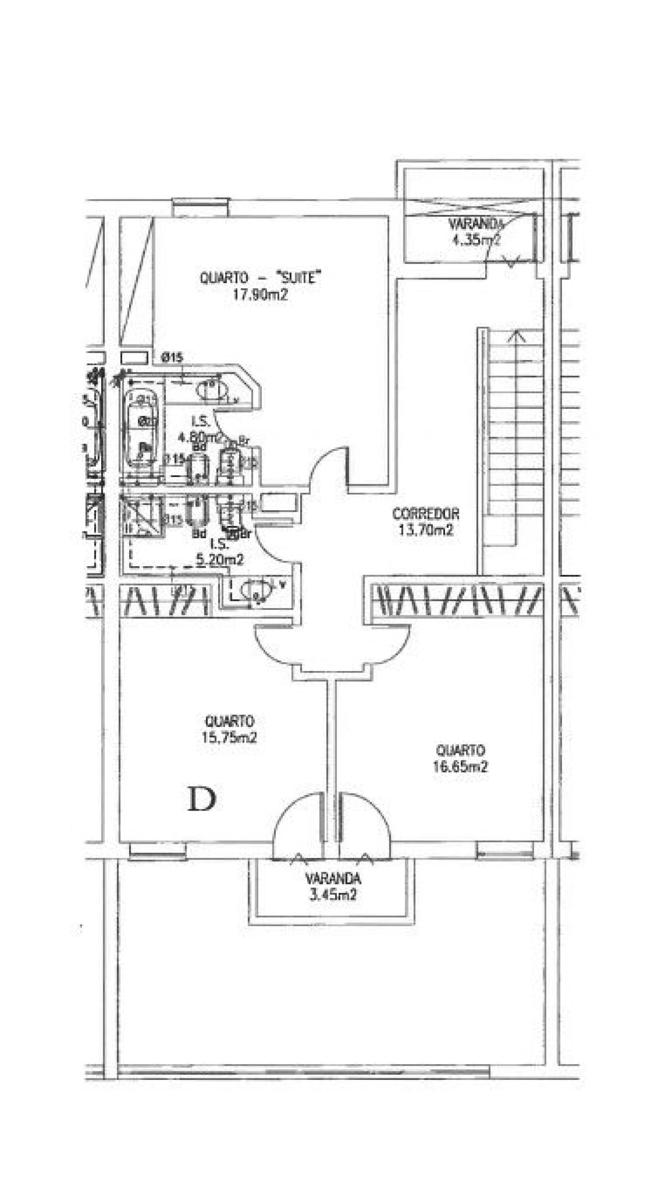Apartamento T4 para Venda em Bombarral e Vale Covo Planta 2