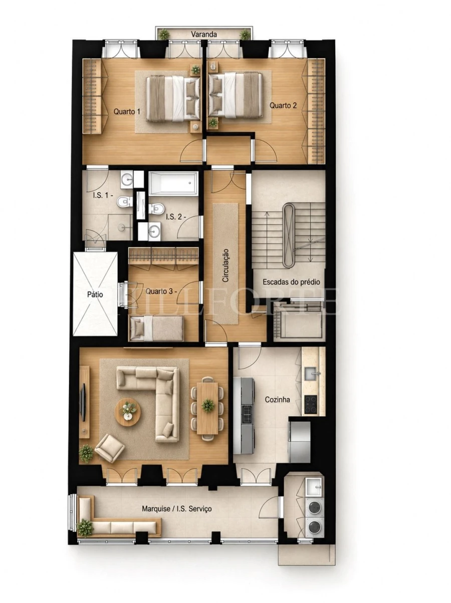 Apartamento T2 para Venda em Arroios Foto 29