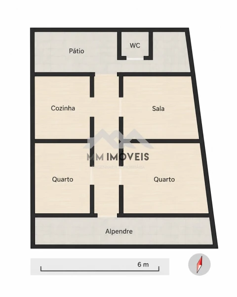 Moradia T2 para Venda em Azurem