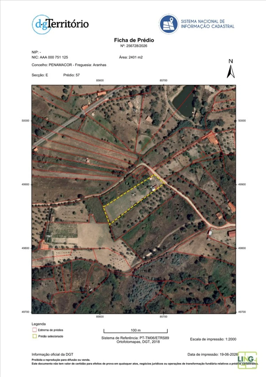 Terreno Agricola ou Rústico para Venda em Aranhas Planta 1