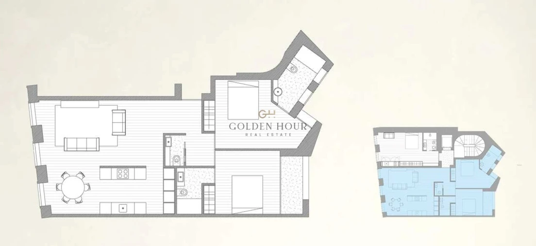 Apartamento T2 para Venda em Cedofeita, Santo Ildefonso, Sé, Miragaia, São Nicolau e Vitória Planta 1