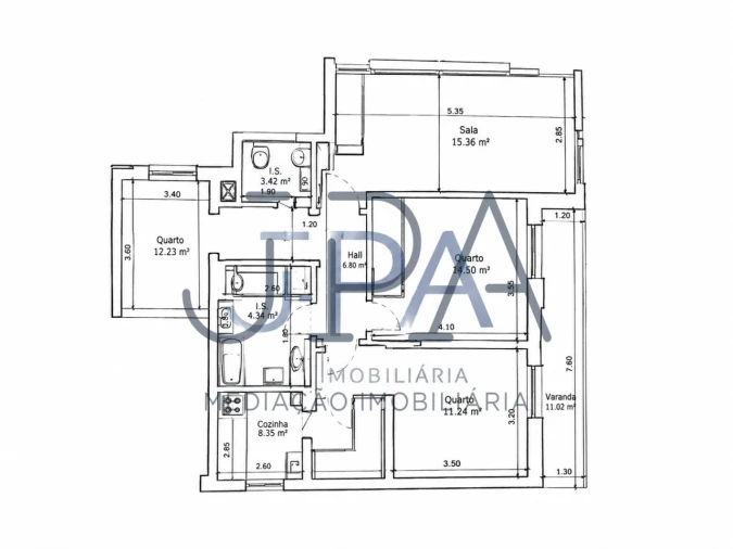Apartamento T3 para Venda em Vila Real de Santo Antonio Foto 2