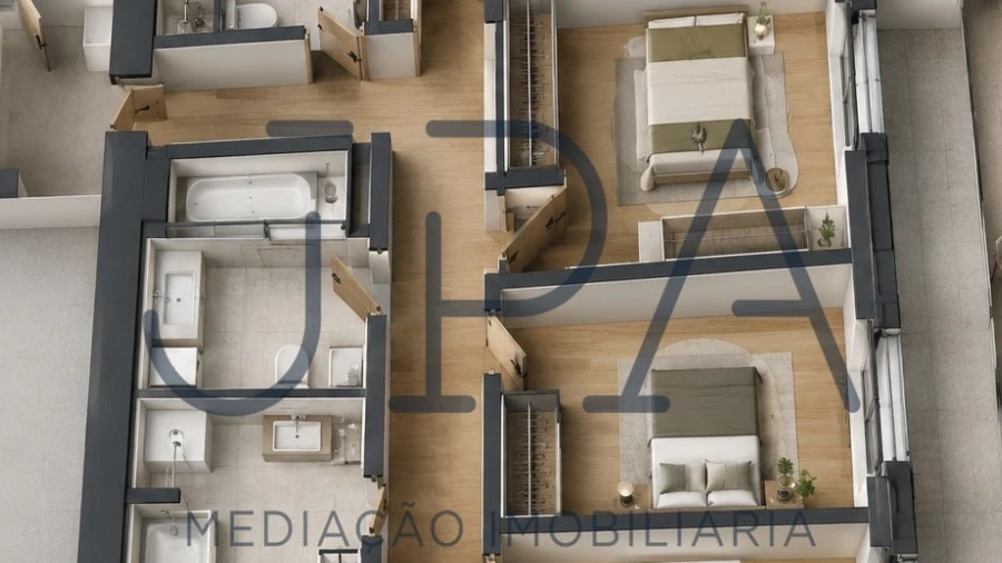 Apartamento T3 para Venda em Vila Real de Santo Antonio
