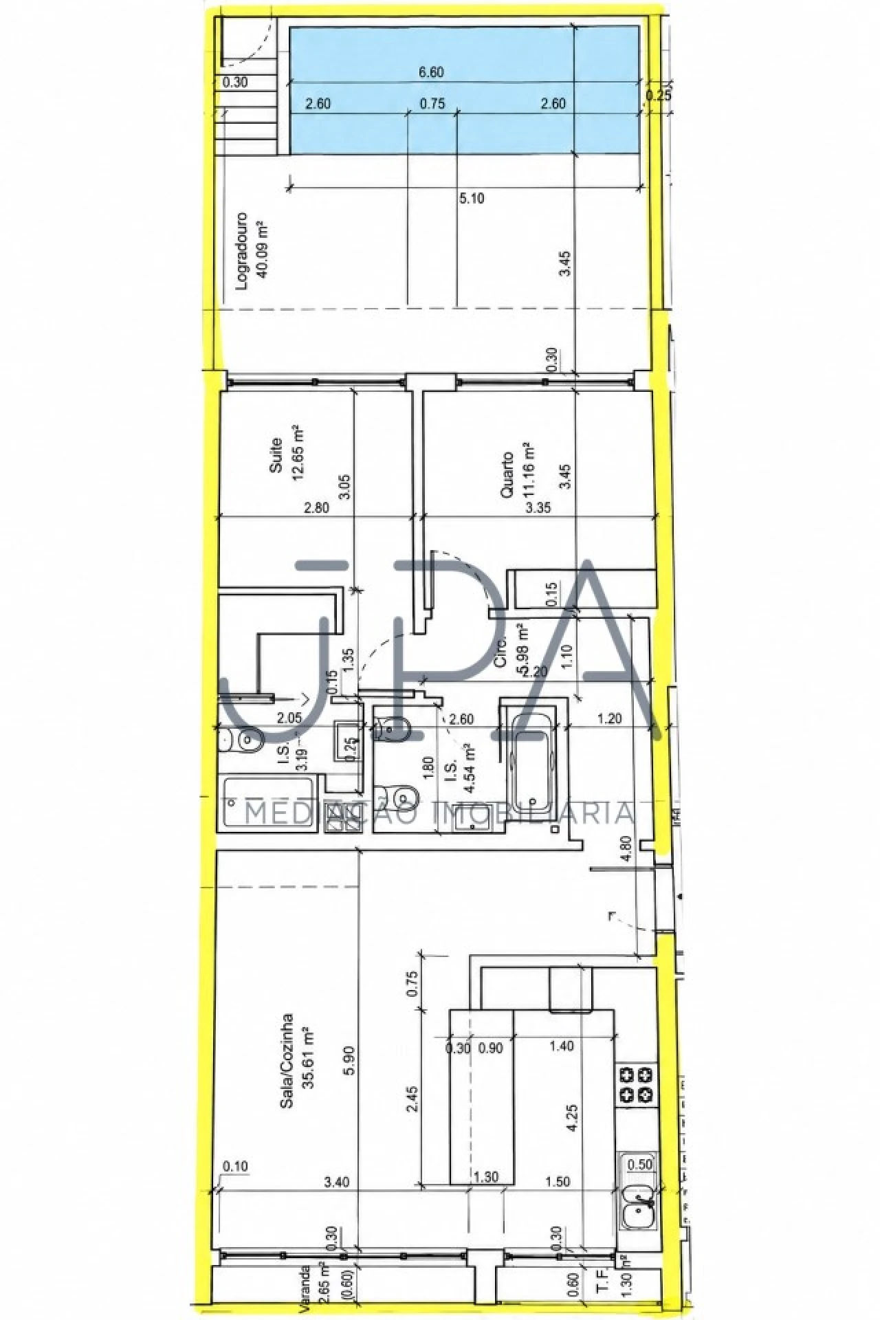 Apartamento T2 para Venda em Vila Real de Santo Antonio Foto 2
