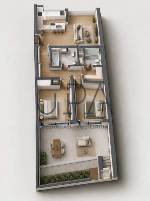 Apartamento T2 para Venda em Vila Real de Santo Antonio