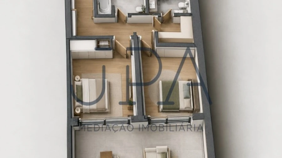 Apartamento T2 para Venda em Vila Real de Santo Antonio