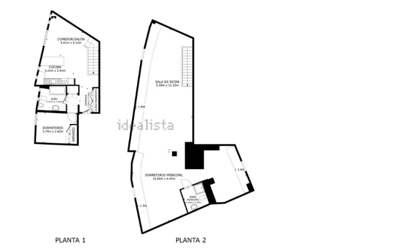 Apartamento T1 para Venda em Vila do Conde Planta 1