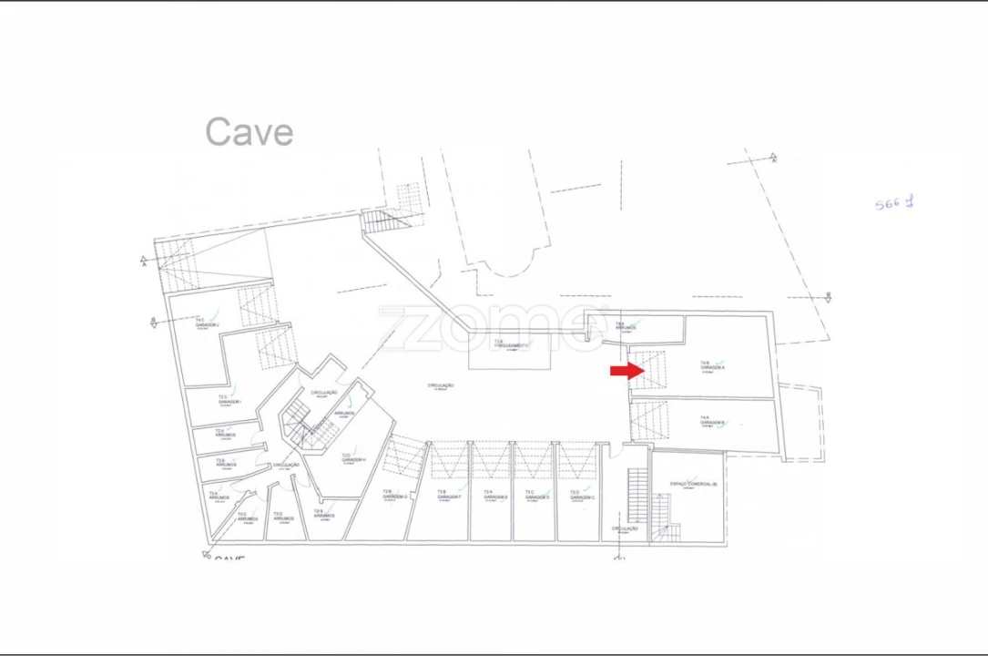 Apartamento T4 para Venda em Beja (Santiago Maior e São João Baptista) Planta 2