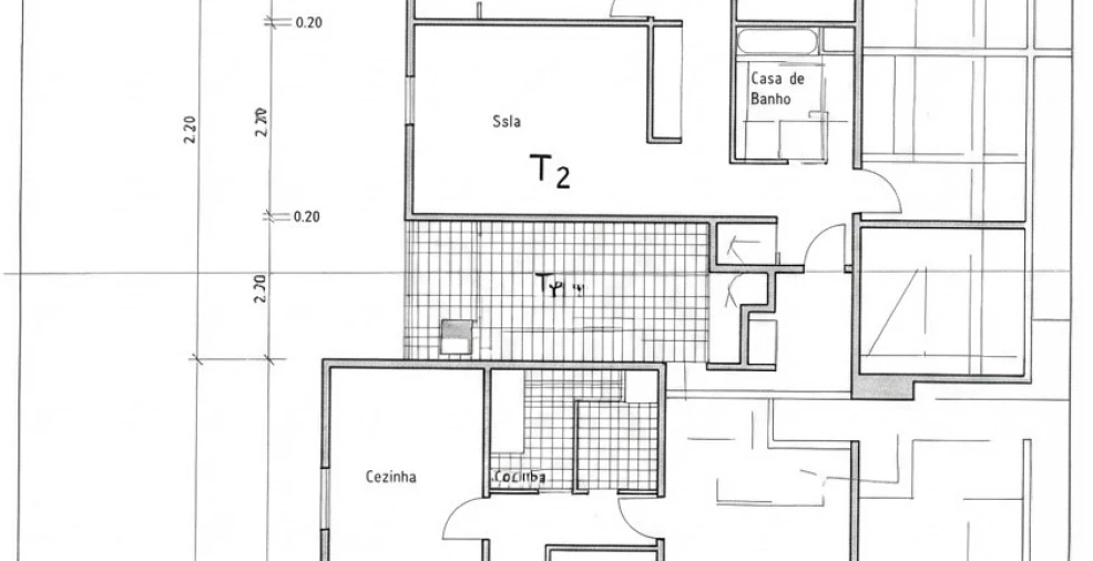 Apartamento T3 para Venda em Gondomar (São Cosme), Valbom e Jovim Planta 1