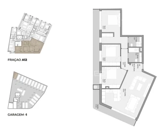 Apartamento T3 para Venda em Bougado (São Martinho e Santiago)