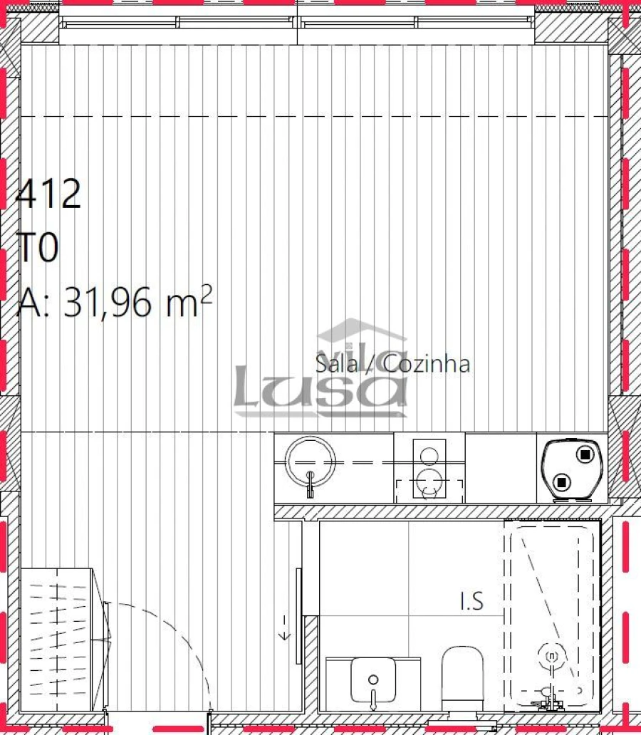 Apartamento T0 para Venda em Mafamude e Vilar do Paraíso Foto 18