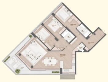 Apartamento T3 para Venda em Vila do Conde