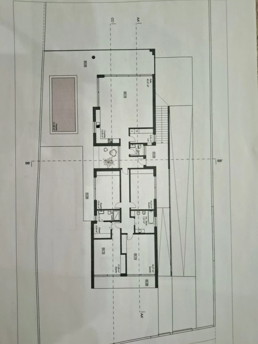 Moradia T4 para Venda em Salir de Matos Planta 1