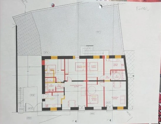 Apartamento T4 para Venda em Po Planta 1